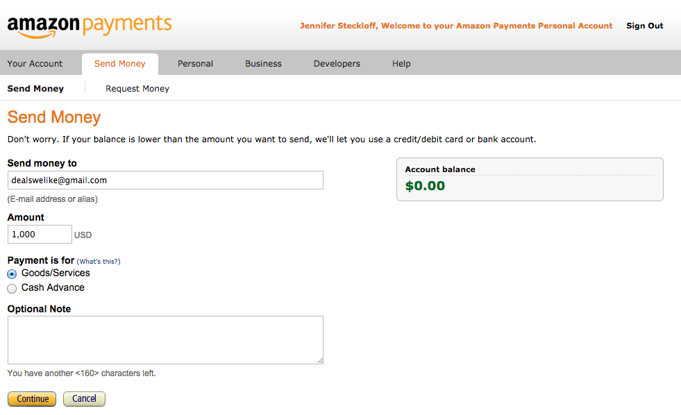Amazon Payments