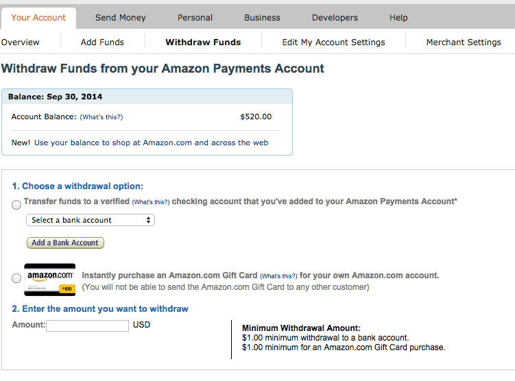 close amazon payments account