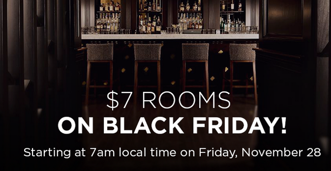 Hotel Tonight Black Friday - Rooms for $7 - Will Hotels Have Black Friday Deals