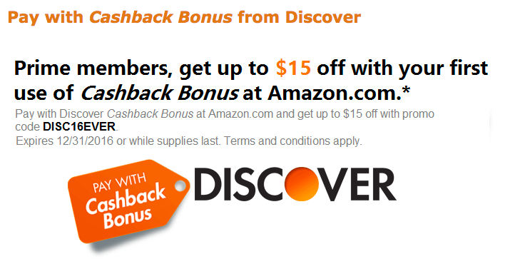 how does discover cashback bonus work