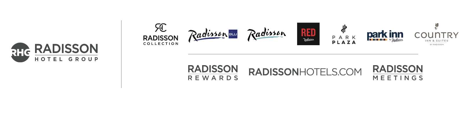 radisson hotel brands include almost 10 hotels within the radisson chain