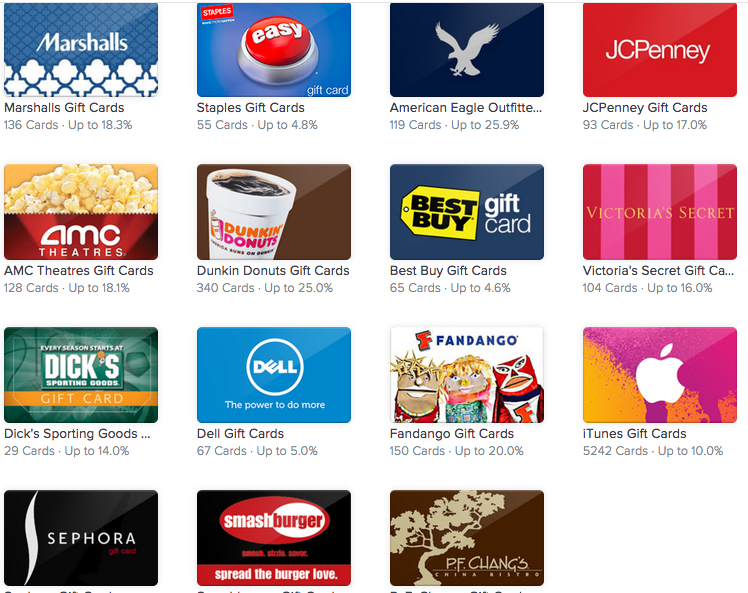 $5 off Many Discounted Gift Cards... Making Some Even Free ...