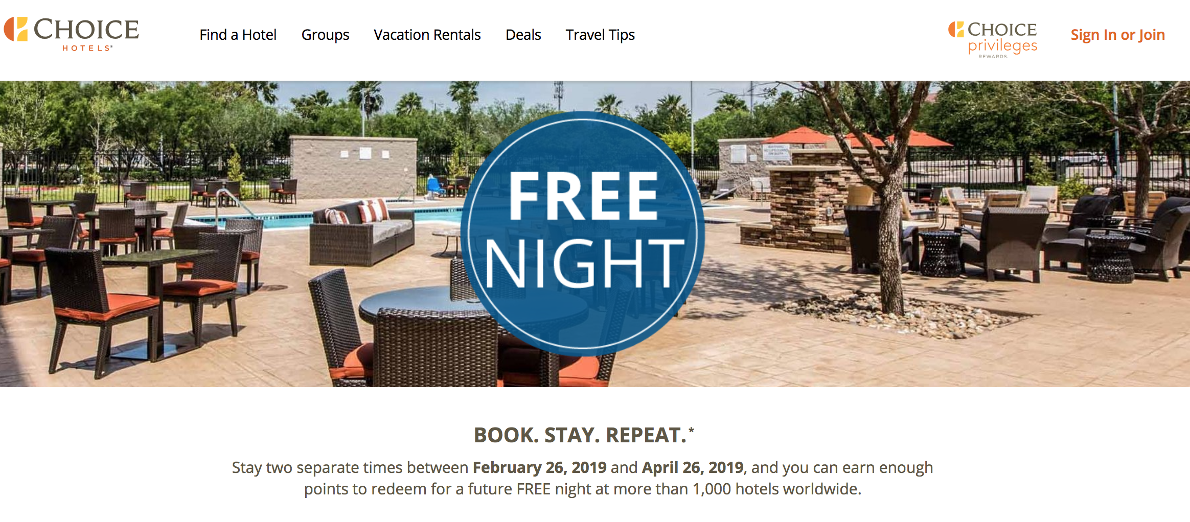 a advertisement for a vacation rental