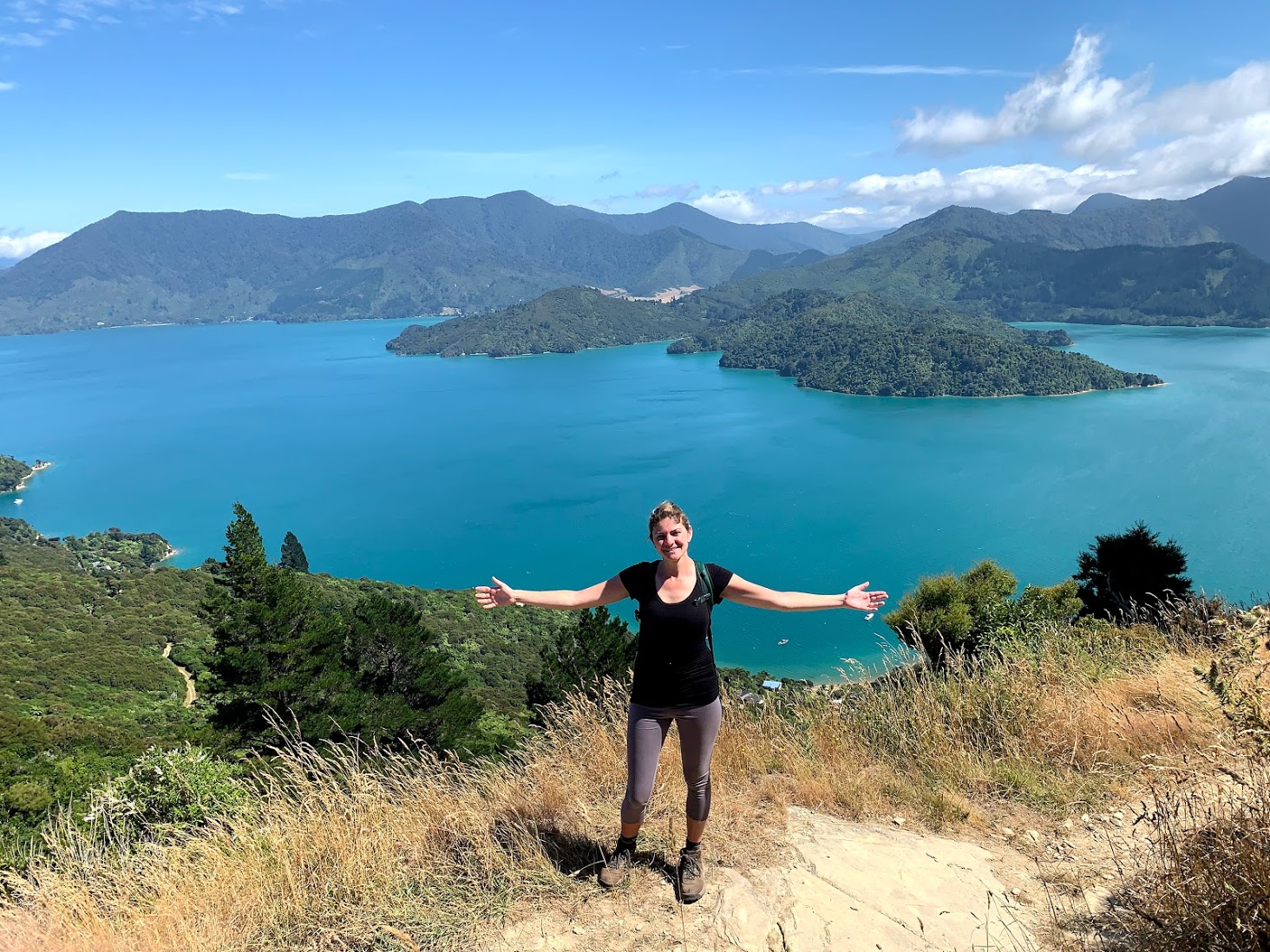 The Queen Charlotte Track Map helped us spend four days in Marlborough Sounds