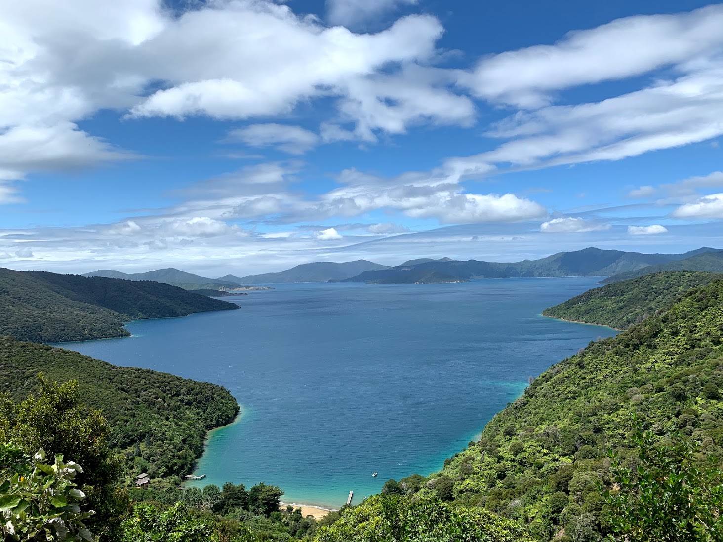 The Queen Charlotte Track is beautiful and a great place to visit. 