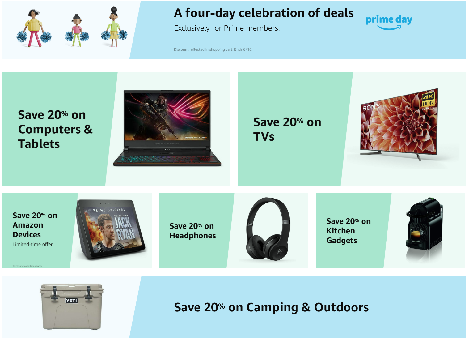 Amazon Prime Day Warehouse Deals