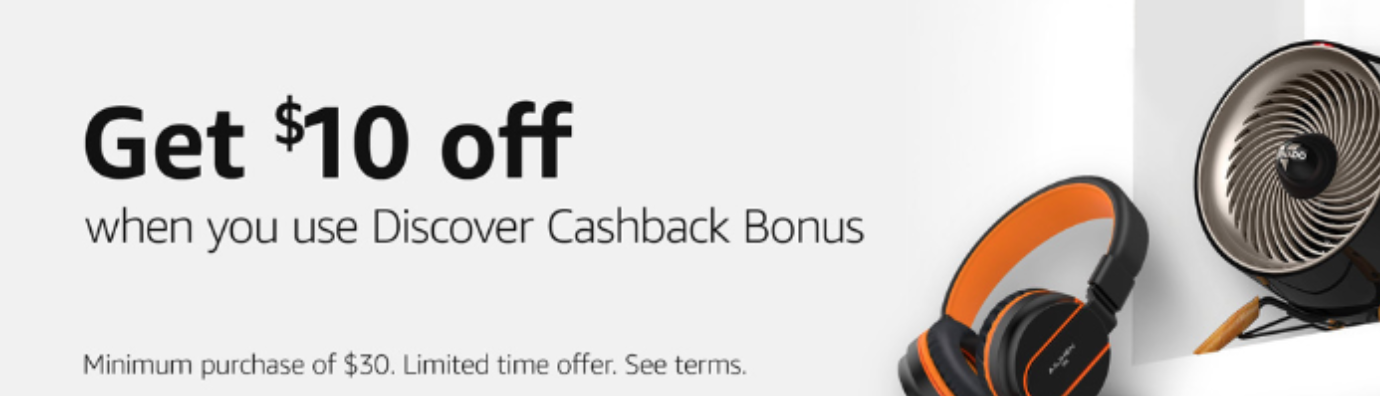 Use your Discover Cashback at Amazon for more savings in 2019.