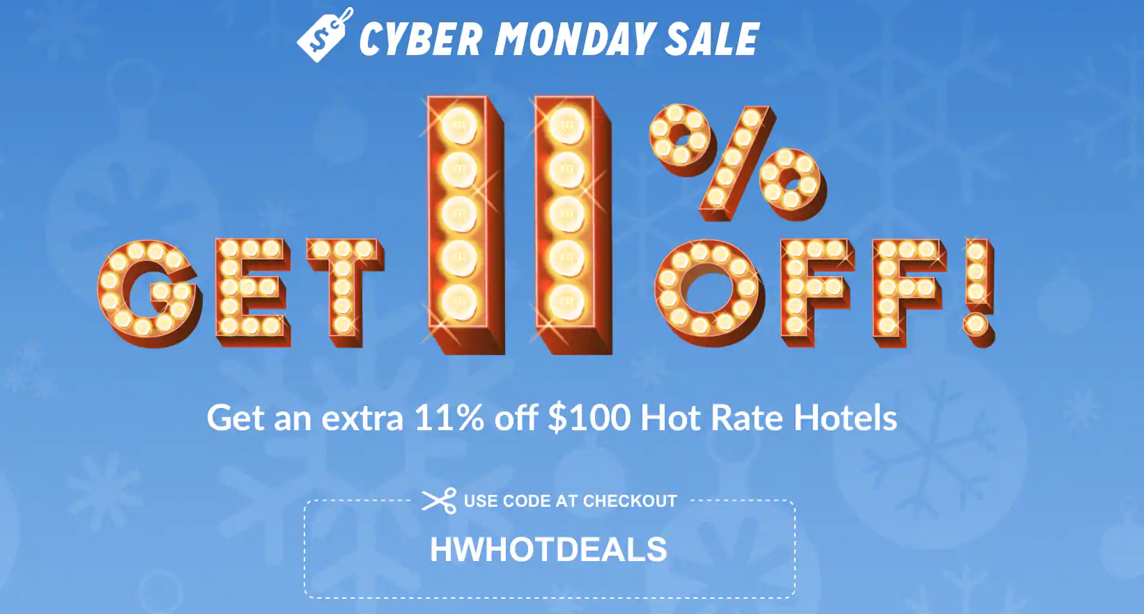 a advertisement for a cyber monday sale